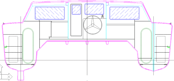 57ft catamaran section